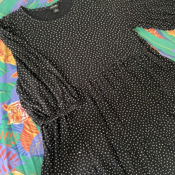 Polka dot babydoll dress - Picture 2 of 3